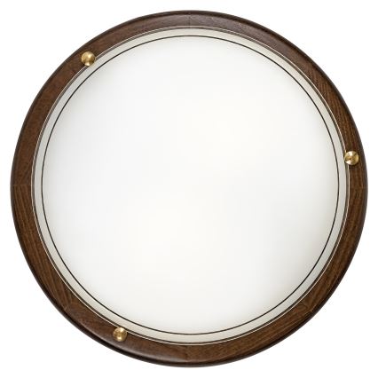 Brilagi - Laelamp ORBIS 2xE27/60W/230V läbimõõt 38 cm mänd