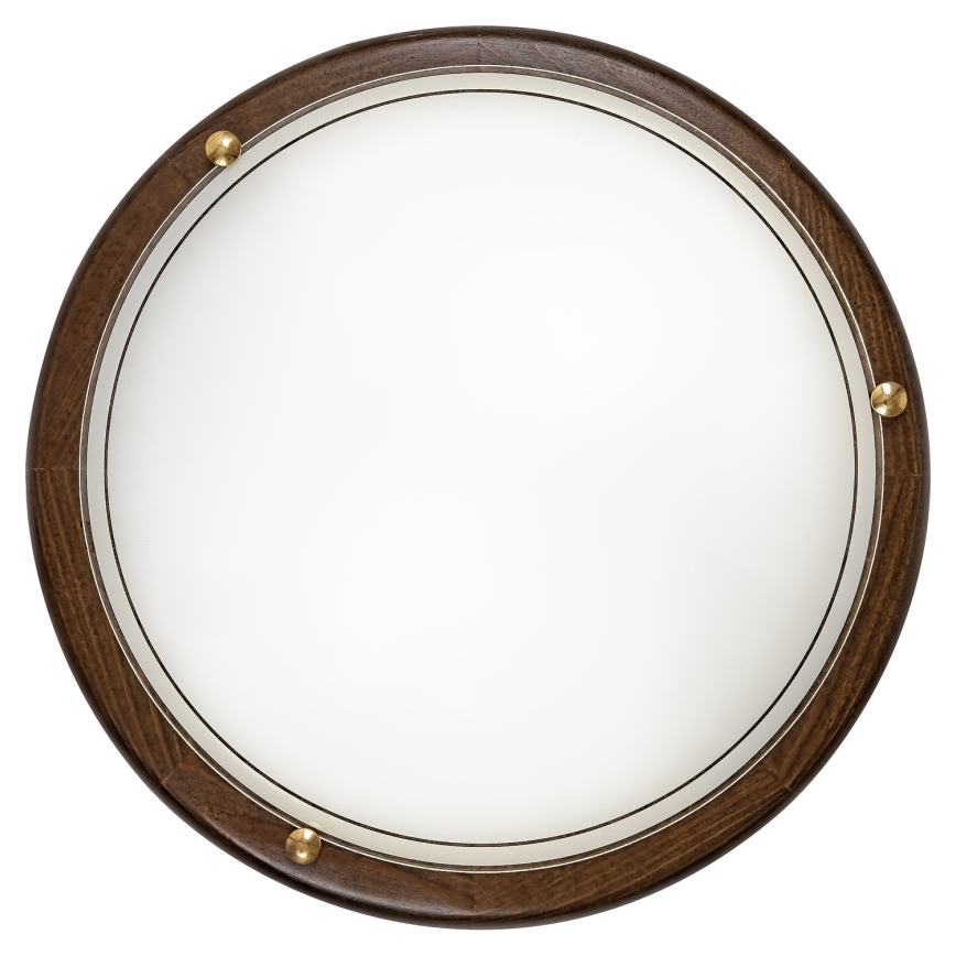 Brilagi - Laelamp ORBIS 2xE27/60W/230V läbimõõt 38 cm mänd