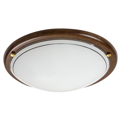 Brilagi - Laelamp ORBIS 2xE27/60W/230V läbimõõt 38 cm mänd