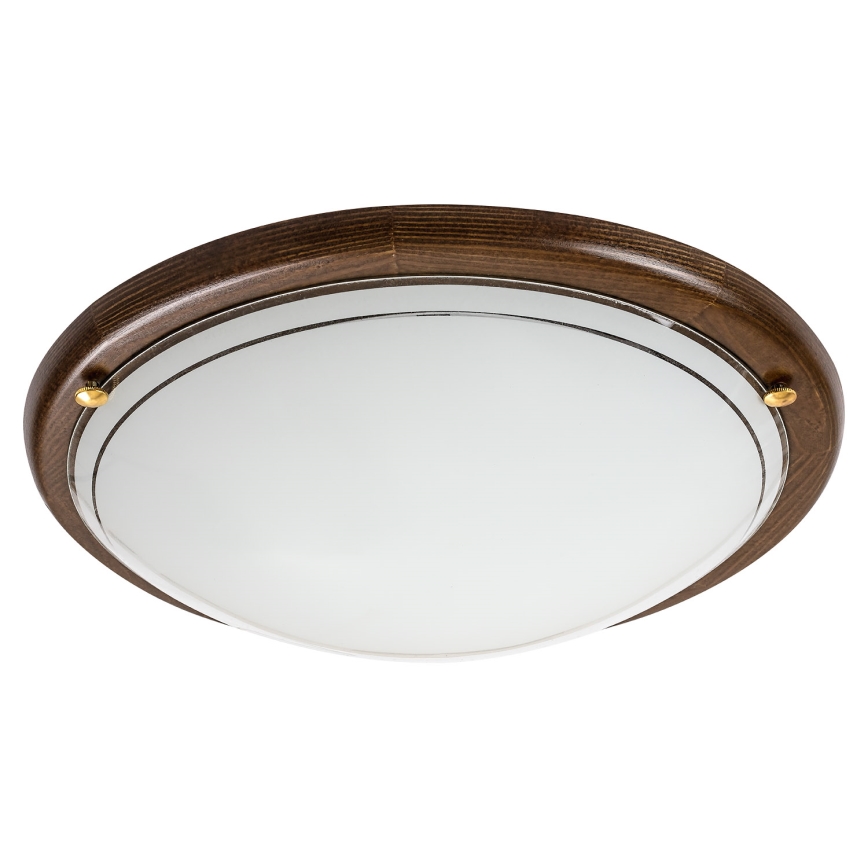 Brilagi - Laelamp ORBIS 2xE27/60W/230V läbimõõt 38 cm mänd