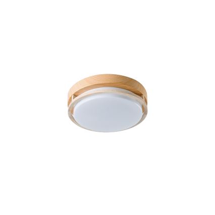 Brilagi - Laelamp ORINO 2xE27/40W/230V, läbimõõt 27 cm, puidudekor/tamm