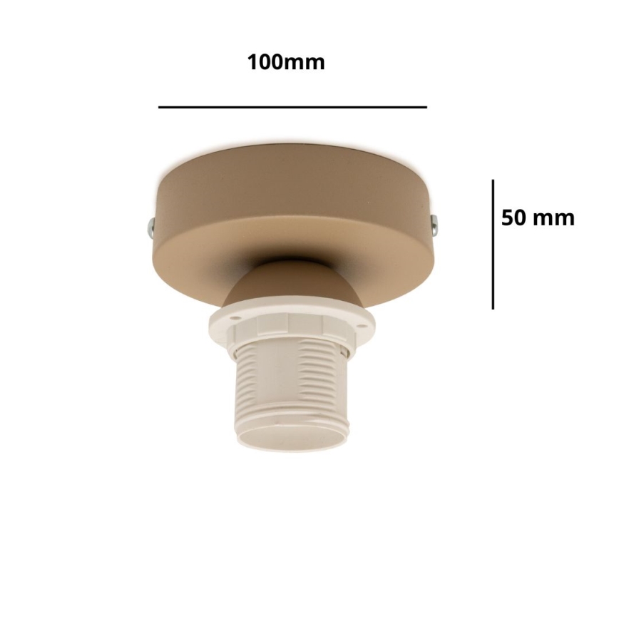 Brilagi - laelamp PARTY 1xE27/60W/230V läbimõõt 10 cm beež
