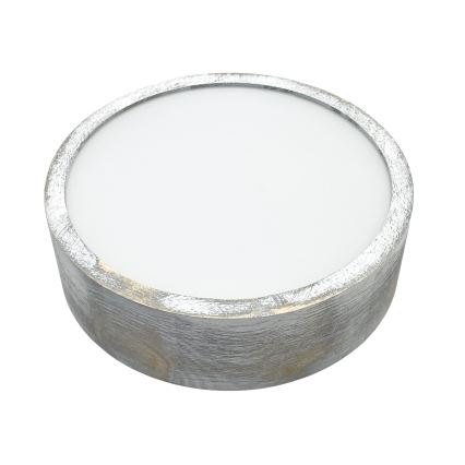 Brilagi - Laelamp PINO 1xE27/15W/230V mänd/hõbedane läb. 27,5 cm