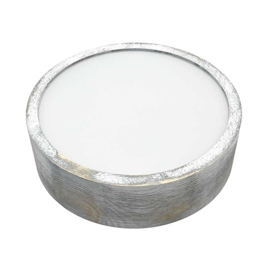 Brilagi - Laelamp PINO 1xE27/15W/230V mänd/hõbedane läb. 27,5 cm