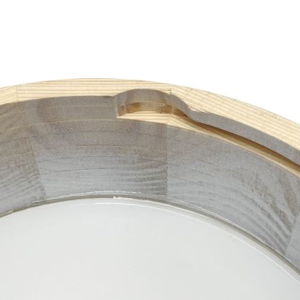 Brilagi - Laelamp PINO 1xE27/15W/230V mänd/hõbedane läb. 27,5 cm