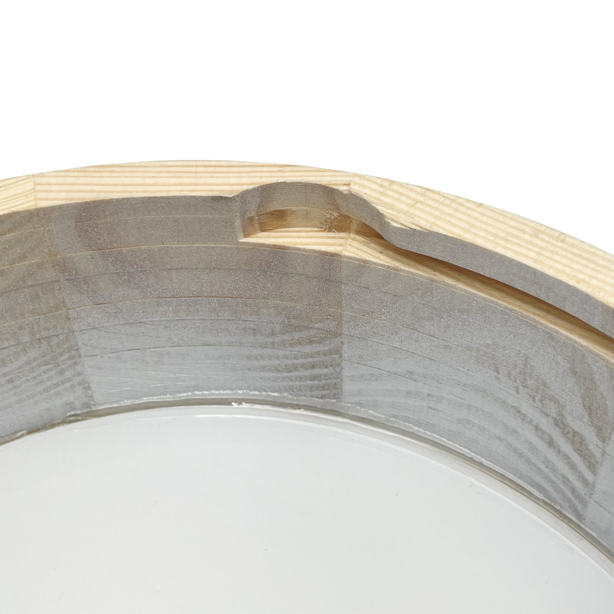 Brilagi - Laelamp PINO 1xE27/15W/230V mänd/hõbedane läb. 27,5 cm