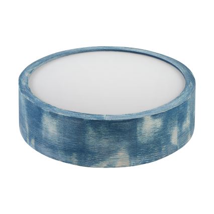 Brilagi - laelamp PINO 1xE27/15W/230V mänd/sinine läbimõõt 27,5 cm