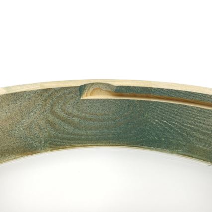 Brilagi - Laelamp PINO 1xE27/15W/230V männipuit/roheline läbimõõt 27,5 cm