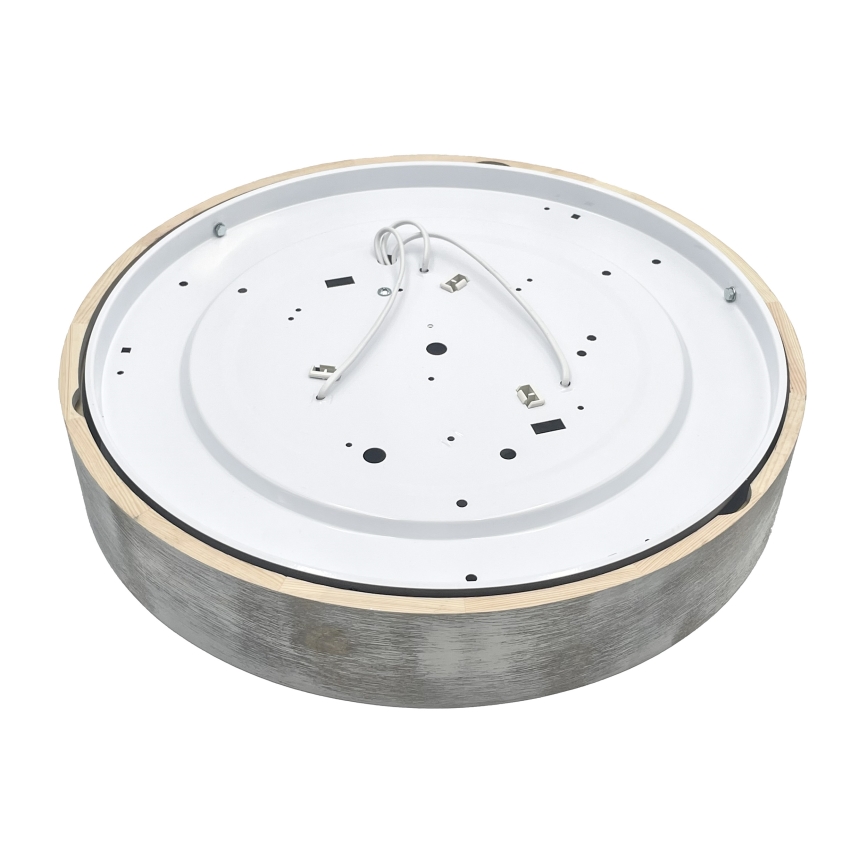 Brilagi - laelamp PINO 3xE27/15W/230V mänd/hõbe Ø 47,5 cm