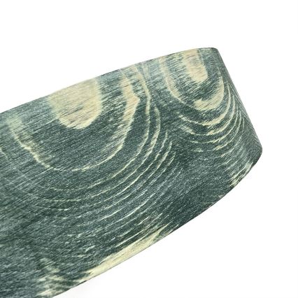 Brilagi - Laelamp PINO 3xE27/15W/230V männipuit/roheline, läbimõõt 47,5 cm