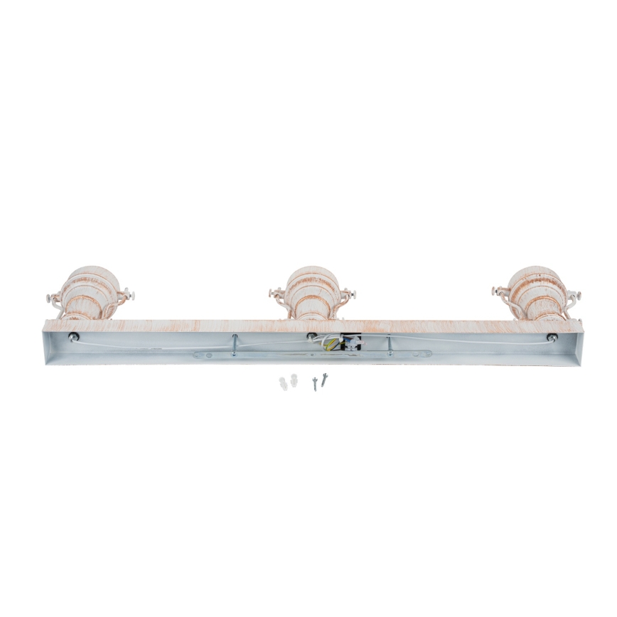 Brilagi - Laelamp PYRONIC 3xE27/40W/230V kreemjas/patina