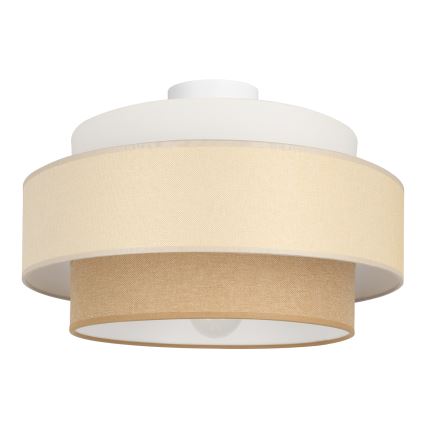 Brilagi - Laelamp RESNA 1xE27/60W/230V läbimõõt 40 cm kreem/beež