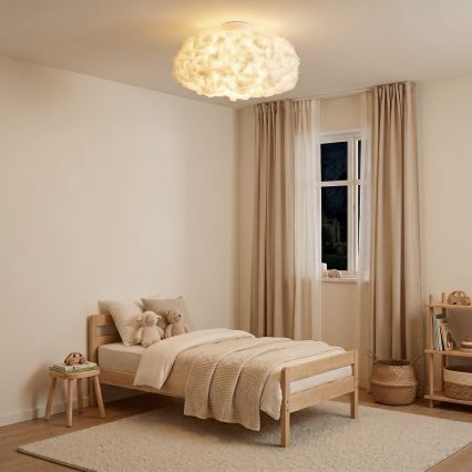 Brilagi - Laelamp SOLEAIR 1xE27/40W/230V, läbimõõt 45 cm, valge