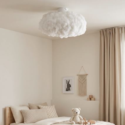 Brilagi - Laelamp SOLEAIR 1xE27/40W/230V, läbimõõt 45 cm, valge