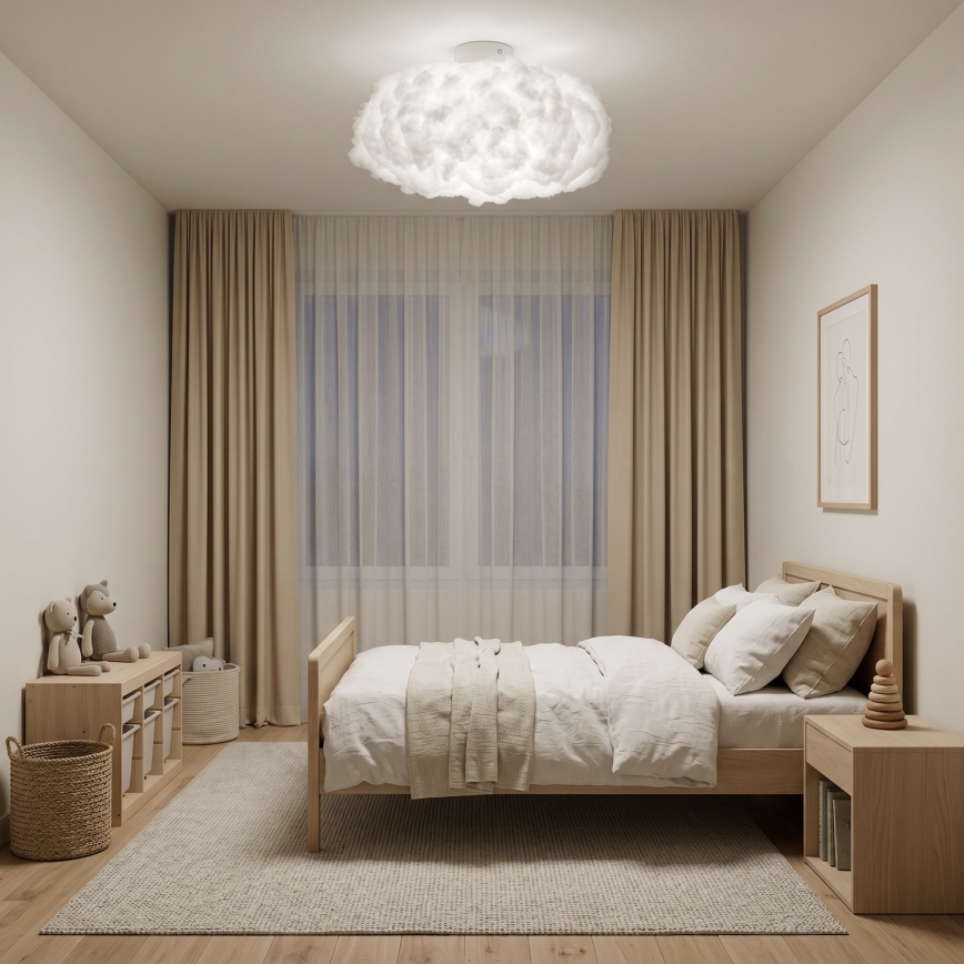 Brilagi - laelamp SOLEAIR 1xE27/40W/230V valge