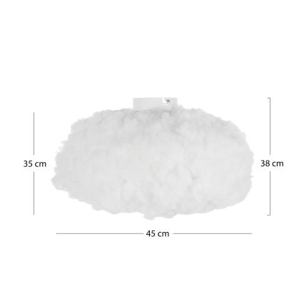 Brilagi - laelamp SOLEAIR 1xE27/40W/230V valge