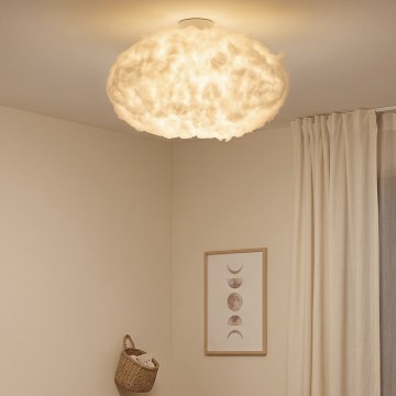 Brilagi - laelamp SOLEAIR 2xE27/40W/230V läbimõõt 60 cm valge