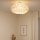 Brilagi - laelamp SOLEAIR 2xE27/40W/230V läbimõõt 60 cm valge