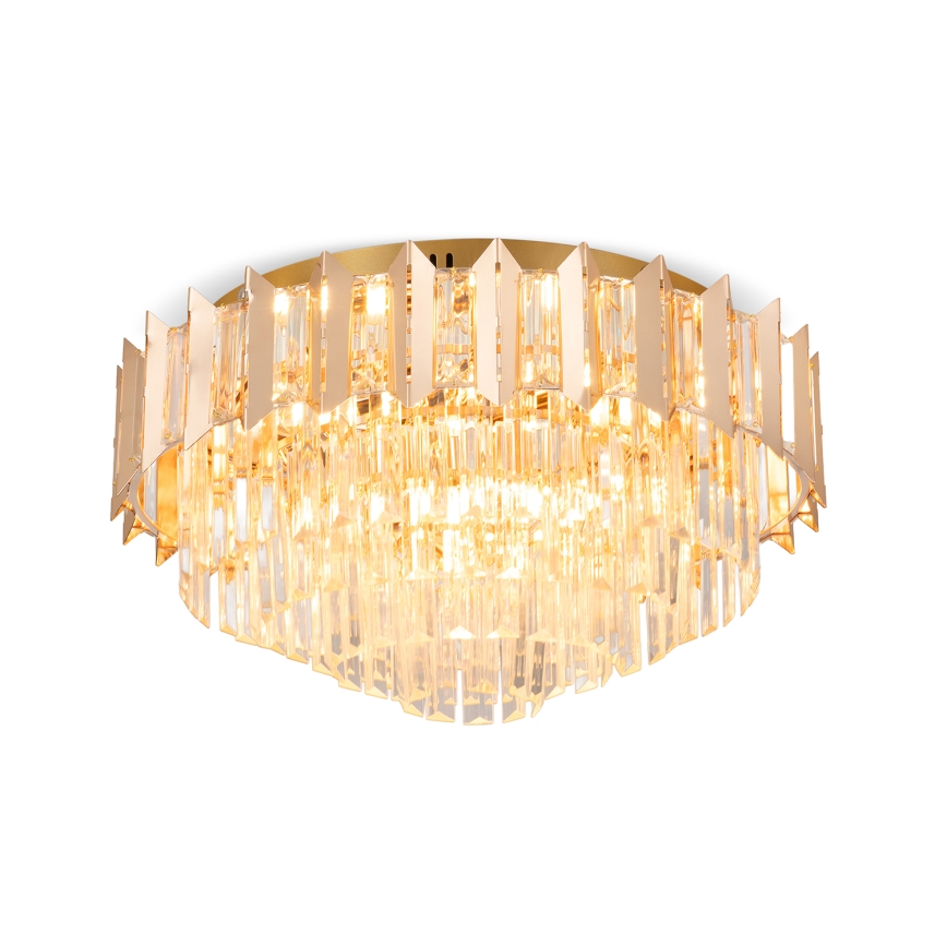 BRILAGI - laelamp SPECTRA 5xE14/40W/230V, läbimõõt 48 cm, kuldne