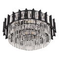 Brilagi - laelamp SPECTRA 5xE14/40W/230V läbimõõt 48 cm must