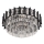 Brilagi - laelamp SPECTRA 5xE14/40W/230V läbimõõt 48 cm must