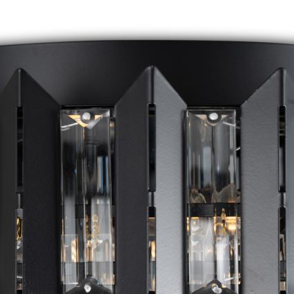 BRILAGI - laelamp SPECTRA 5xE14/40W/230V läbimõõt 48 cm must