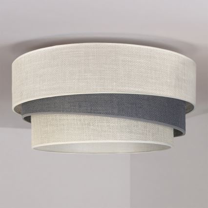 Brilagi - Laelamp TRIO 1xE27/60W/230V läbimõõt 40 cm kreemjas/hall
