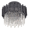 Brilagi - laelamp VERVE 4xE14/40W/230V, läbimõõt 40 cm, must