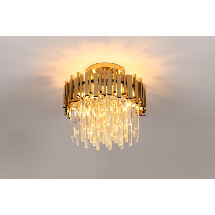Brilagi - laelamp VERVE 4xE14/40W/230V Ø 40 cm, kuldne