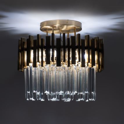 BRILAGI - laelamp VERVE 4xE14/40W/230V Ø 40 cm, kuldne
