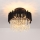 Brilagi - Laelamp VERVE 6xE14/40W/230V läbimõõt 60 cm must