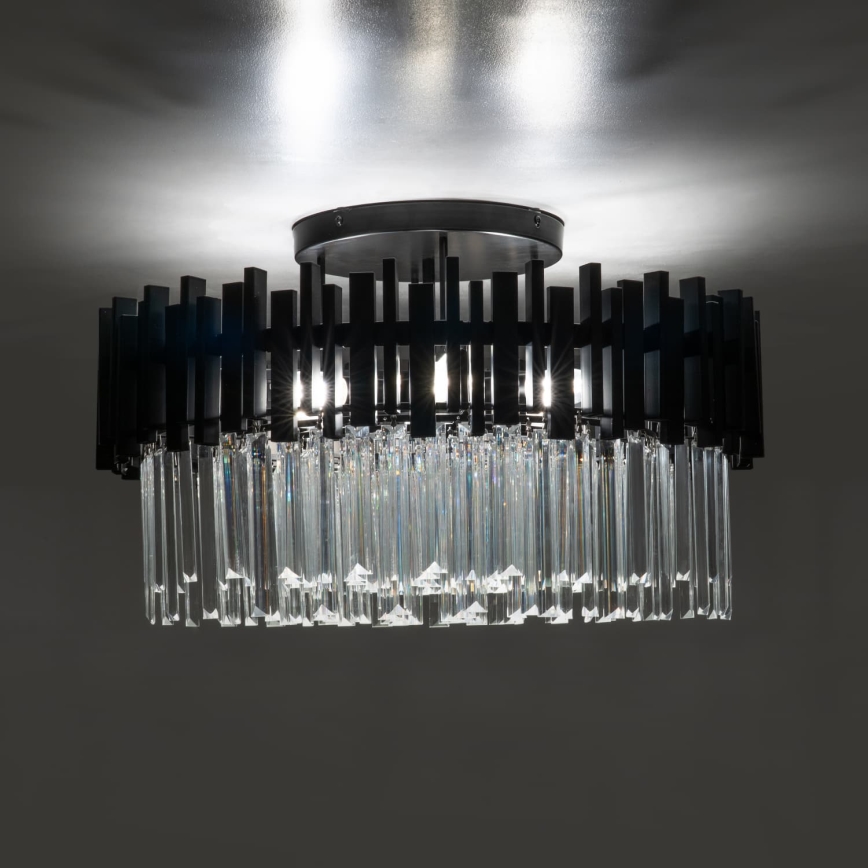 BRILAGI - Laelamp VERVE 6xE14/40W/230V läbimõõt 60 cm must