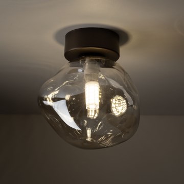 Brilagi - Laelamp VULCANO 1xG9/8W/230V pronks/suitsune beež