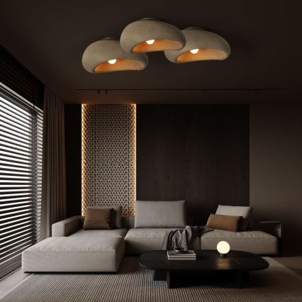BRILAGI - Laelamp WABI SABI 1xE27/60W/230V läbimõõt 50 cm beež