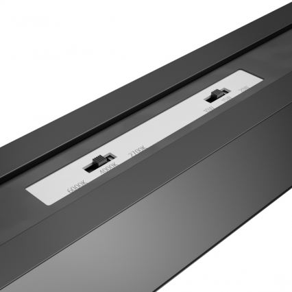 Brilagi - FULLDAY lakke kinnitatav LED-valgusti LED/30/40/50W/230V 2700/4000/6000K 150 cm UGR19 must