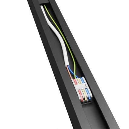 Brilagi - FULLDAY lakke kinnitatav LED-valgusti LED/30/40/50W/230V 2700/4000/6000K 150 cm UGR19 must