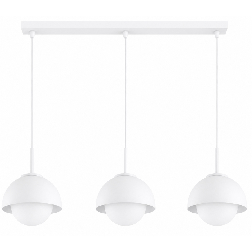 BRILAGI - Laelühter kaabliga COSMO 3xE27/60W/230V valge/kuldne