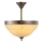Brilagi - Laelühter varrega DAHLIA 3xE27/40W/230V, läbimõõt 37 cm, messing