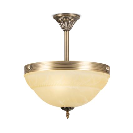 BRILAGI - Laelühter varrega DAHLIA 3xE27/40W/230V, läbimõõt 37 cm, messing