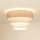 Brilagi - Laevalgusti ALASKA LUNETA 1xE27/15W/230V d. 45 cm hall/kreemikas