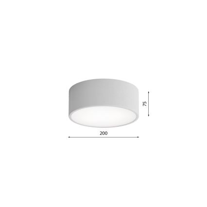 Brilagi - Laevalgusti anduriga CLARE 1xE27/40W/230V d. 20 cm hall