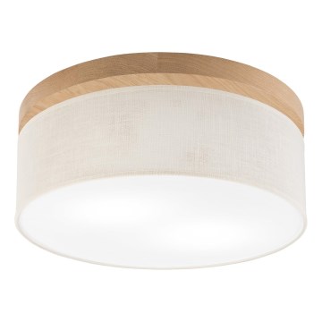 Brilagi - Laevalgusti BELLADONNA 2xE27/15W/230V d. 40 cm kreemikas/tamm