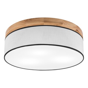 Brilagi - Laevalgusti BELLADONNA 3xE27/15W/230V d. 50 cm valge/tamm
