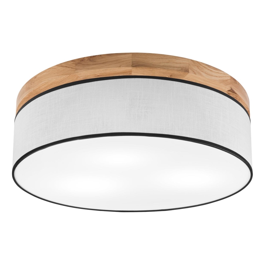 Brilagi - Laevalgusti BELLADONNA 3xE27/15W/230V d. 50 cm valge/tamm