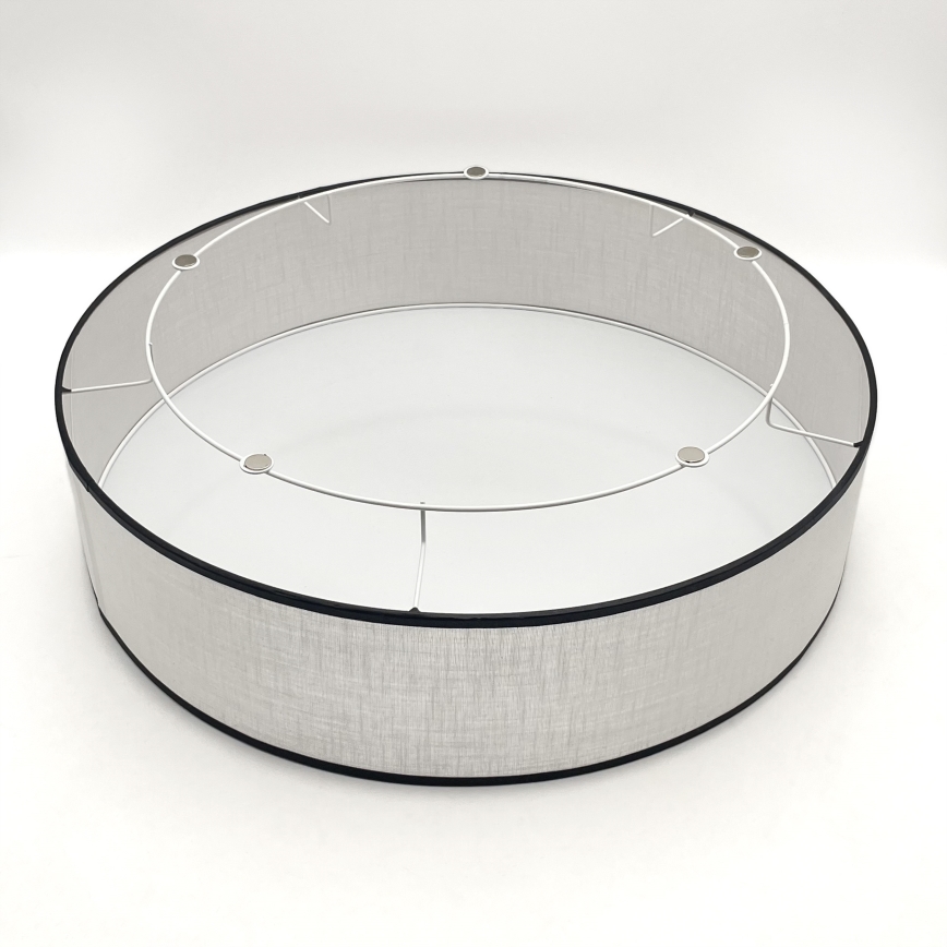 Brilagi - Laevalgusti BELLADONNA 3xE27/15W/230V d. 50 cm valge/tamm