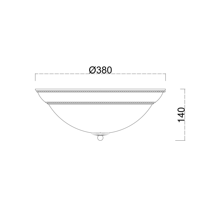 Brilagi - Laevalgusti CLASSIC 3xE27/60W/230V pronks