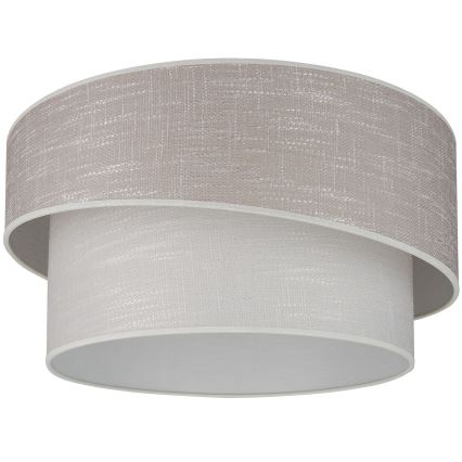 Brilagi - Laevalgusti DOVER SHINE 1xE27/15W/230V d. 50 cm hall/kreemikas