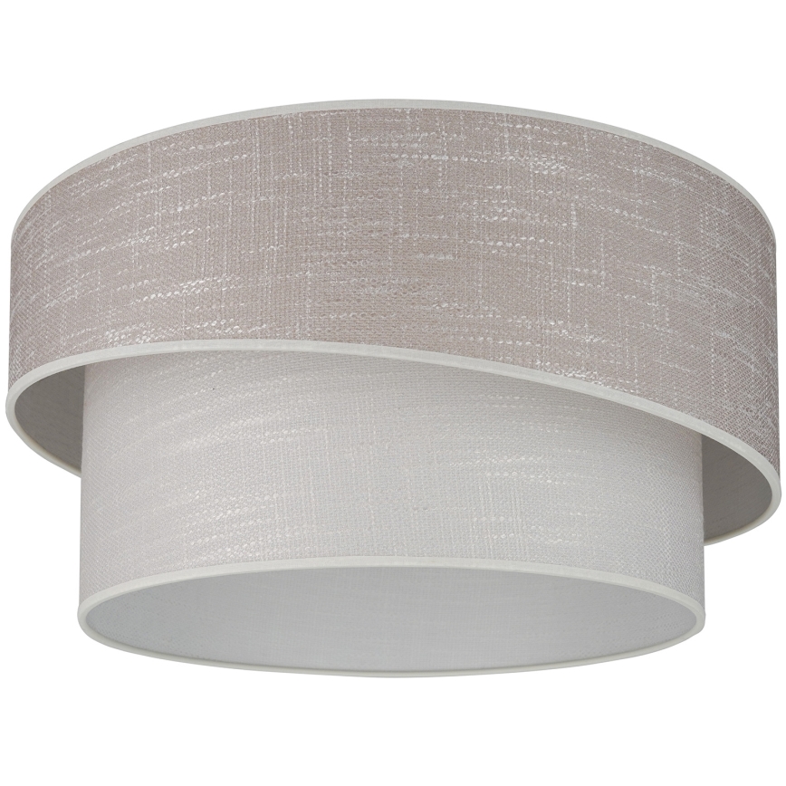 Brilagi - Laevalgusti DOVER SHINE 1xE27/15W/230V d. 50 cm hall/kreemikas