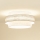Brilagi - Laevalgusti DOVER SPACE LED/12W/230V d. 50 cm 3000K/4000K/6400K hall/kreemikas