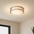 Brilagi - laevalgusti ELARO 2xE27/40W/230V, läbimõõt 26 cm, kuldne